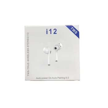 72 hours delivery i12 TWS All New Factory Wholesale Price Free sample earbuds Tws Wireless earphone