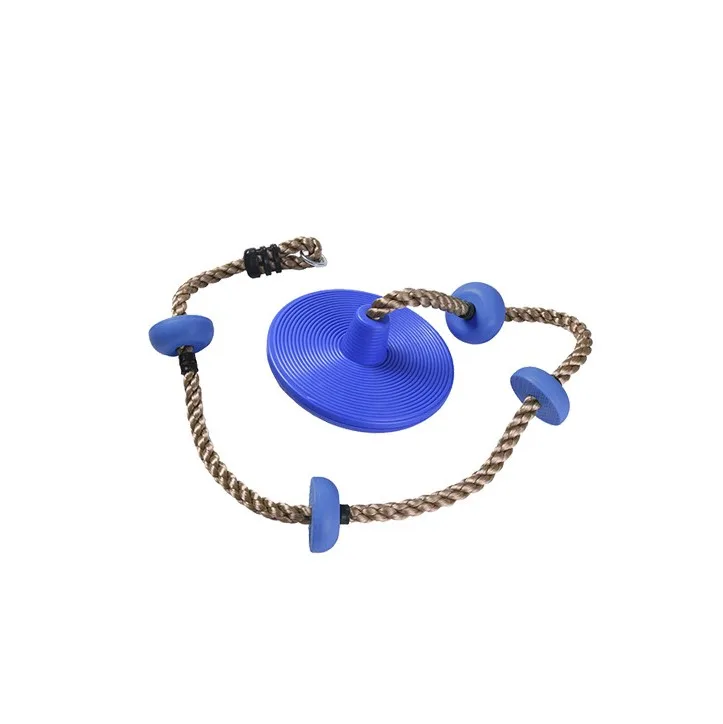 Детские пластиковые качели с подъемной веревкой