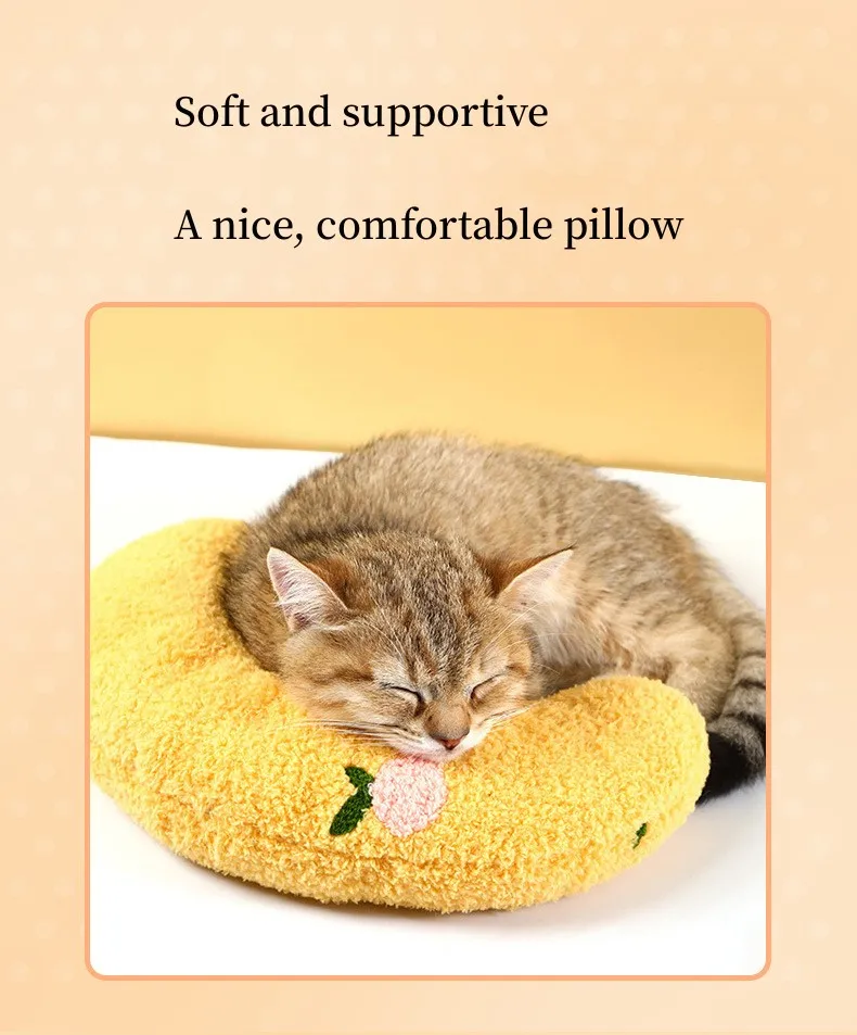Ushaped Dog And Cat Pillow Protects Cervical Vertebrae Sleep Pet