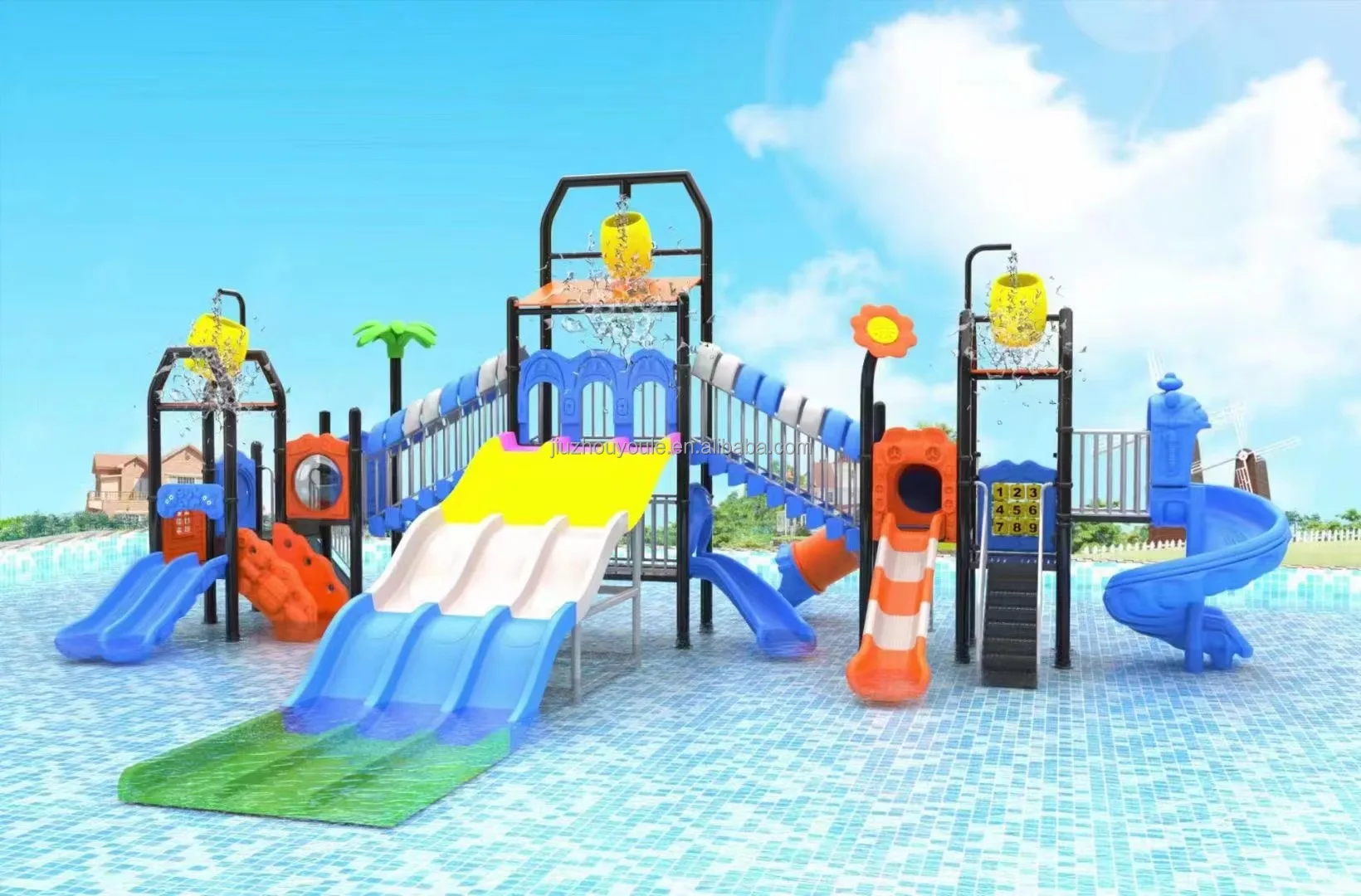 Avec Toboggan Pour Enfants Toboggan Pour Piscine Aire De Jeux,Toboggan ...