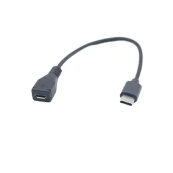 USB 3.0 Micro  Female  To Otg Cable Type C