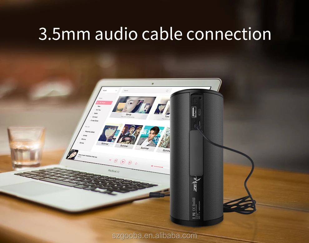 Newest Super Bass Desktop Sports Handsfree Portable Waterproof Outdoor Mini True Wireless Speaker - ANKUX.COM