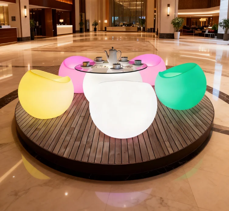 product 16 colors led sofa chair amazing led chairs and tables for bars ce rohs stool bar chairs-6