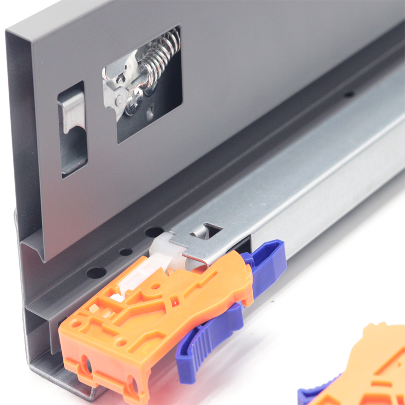 Metal Kitchen Drawer Slide Channels Soft Closing Slide Box