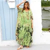 Copricostume da spiaggia boho verde