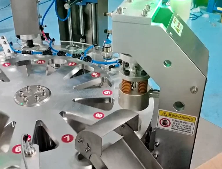 Rotary Type Coffee Capsule Filling and Sealing Machine for Small ...