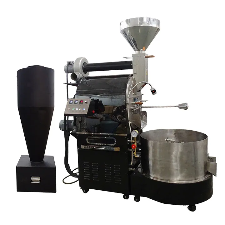 Tostador de granos de café de acero inoxidable, capacidad Industrial de  30kg a 60kg, para mujeres