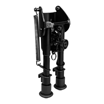 Factory direct sale metal tactical bipod with quick-disconnecting adapter