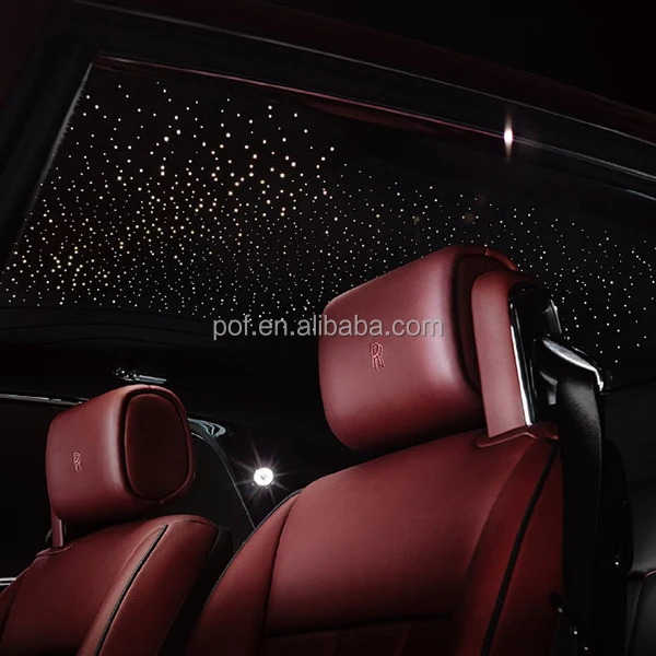 Plastic Optic Fiber Starry Sky Ceiling Car Roof Decoration Led Lighting 45w Led Light Engine