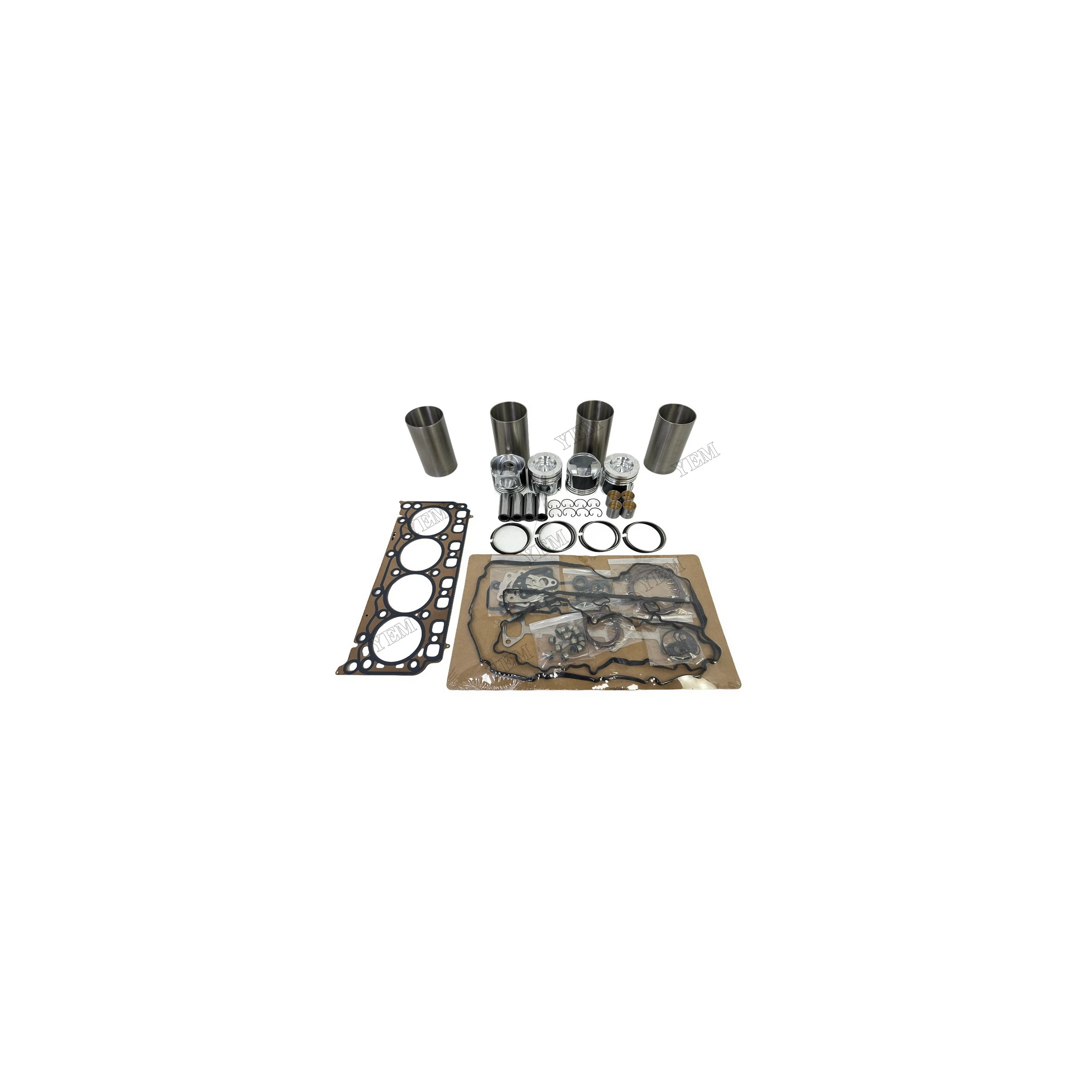 D24 Overhaul Kit With Gasket Set Fits for Doosan / for Develon Machinery Engine Spare Parts