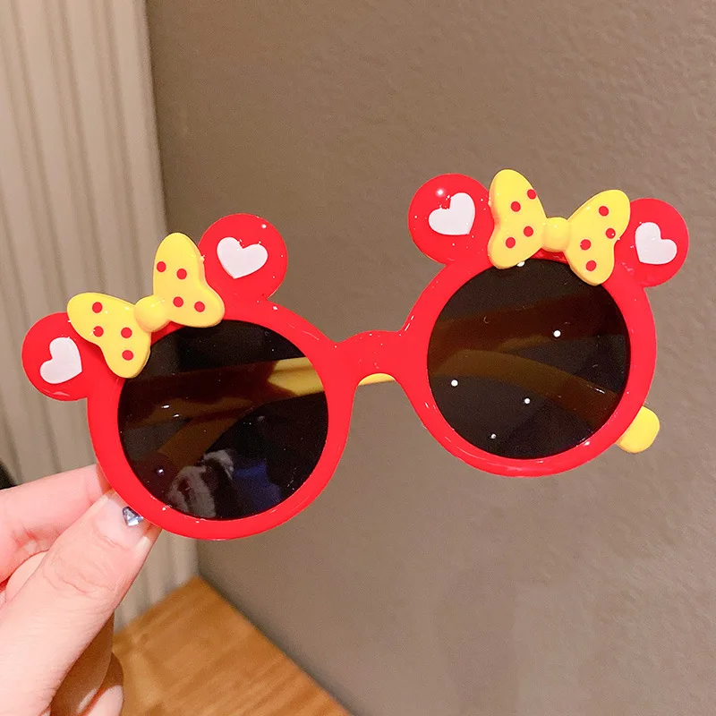 New Children Cute Cartoon UV400 Sunglasses Boys Girls Colors Outdoor Kids  Sun Protection Sunglasses Baby Sport Shades Glasses