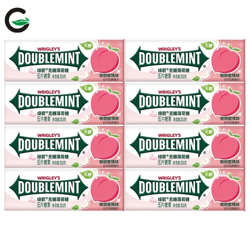 Green Arrow Sugar-Free Mint Chewing Gum 23.8g Pack of 35 Jasmine Tea & Fruit Flavored Freshens Breath with Fruity Aroma