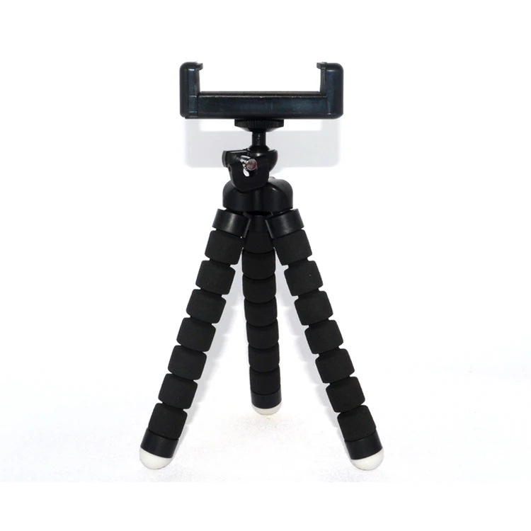 Adjustable Mobile Stand Holder Portable Cell Phone Camera Tripod Stand  Octopus Mini Flexible Phone Tripod for Selfie With Clip