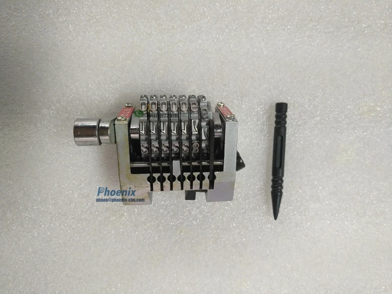 7 Digit Numbering Machine Horizontal  Backward  8 Piece Vertical Backward 98765 GTO46 GTO52 Suitable for Heidelberg Parts