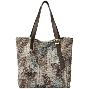 2026 New Fashion Women's PU Leather Tote Bag Luxury Customization from Guangzhou Factory Original Design for Summer Winter Use