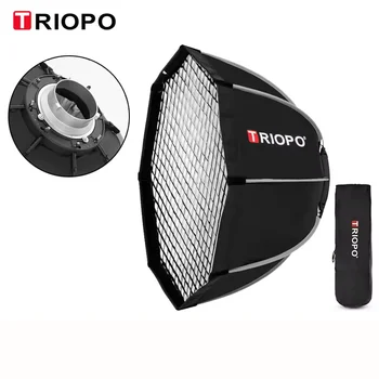 Triopo K90CM Flash Quick Release Convenient Octagonal SoftboxSun LampStudio LampStudio with Bowens Mouth Softbox