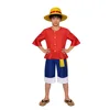 Second-generation Luffy (shirt, belt, pants, straw hat)