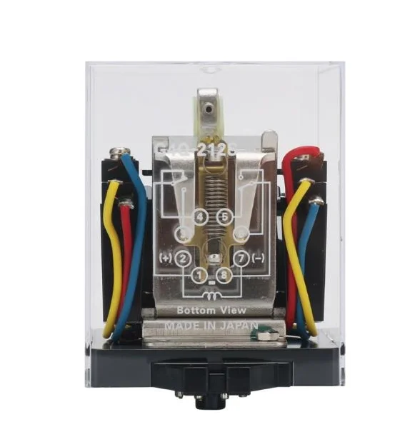 G4Q-212S AC220V DC24V本物のオリジナルラチェットリレー220VAC 24VDC