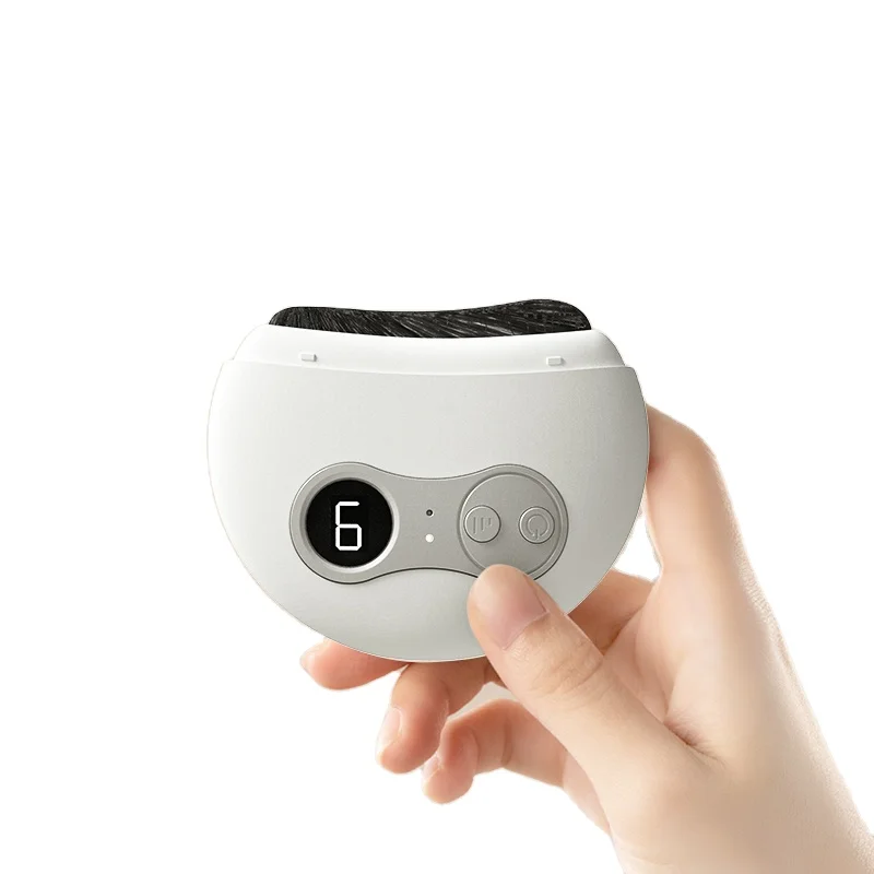 Machine de soin esthétique pour usage domestique OEM – appareil de grattage (guasha) électrique pour le visage, masseur facial avec fonction chauffage et dispositif anti-rides