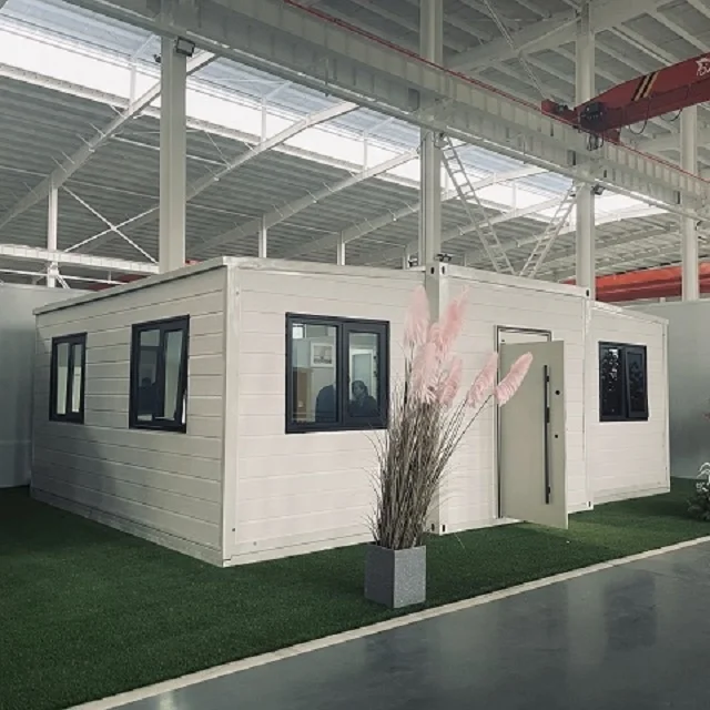 New Design 20Ft 40Ft Expandable Container Prefabricated House Prefab Flat Portable Home  Modular House 2 3 4 5Bedrooms