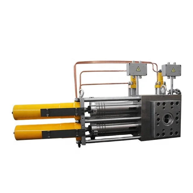 Batte Double Piston Continuous Melt Screen Changer Backflush for Plastic Granulation Extrusion