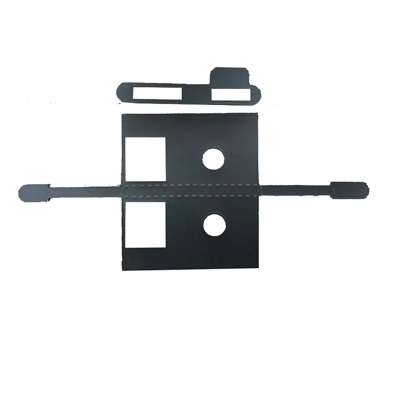 Intumescent hardware pad for locks and hinges