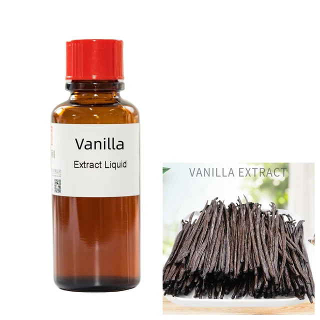High concentrated food grade 100% pure Vanilla extract liquid Vanilla concentrate liquid Vanilla flavor