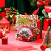 Pata de gato de peluche rojo navideño