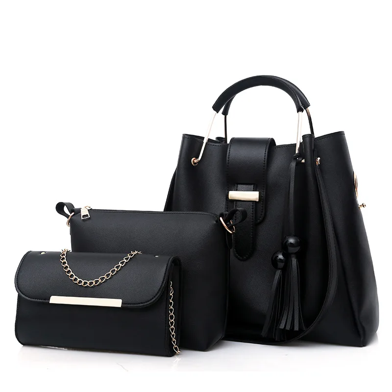 Source Cheap Price Summer Lady Hand bag Women Tote Bag Sets 2022 Fashion  Trends PU Ladies Handbags Set on m.