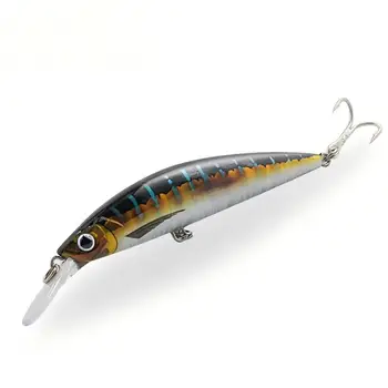 CHEERY Printed Glowing Minnow Lure Kit 90mm 29g with 3D Color for Saltwater & River Bass Fishing Swim Baits – Minnow – view 5