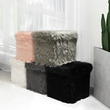 Customized 2021 High Quality Cheap Price Modern Home Furniture Folding Storage Ottoman Stool Cube