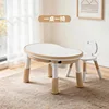 beige(one table one chair)