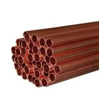High Pure 1/4" 3/8" 1/2" 0.6mm 0.8mm Seamless Copper Pipe