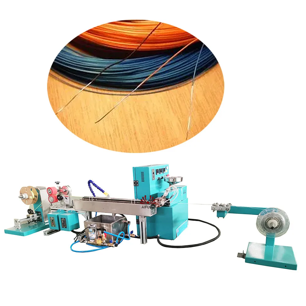 Power Cable Extrusion Production Line/ Electrical Wire Extruder/ Power Wire Cable Extruding Machine