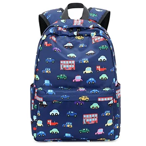 Custom logo Cartoon Animal Book Children Boys Kids Backpack School Bags