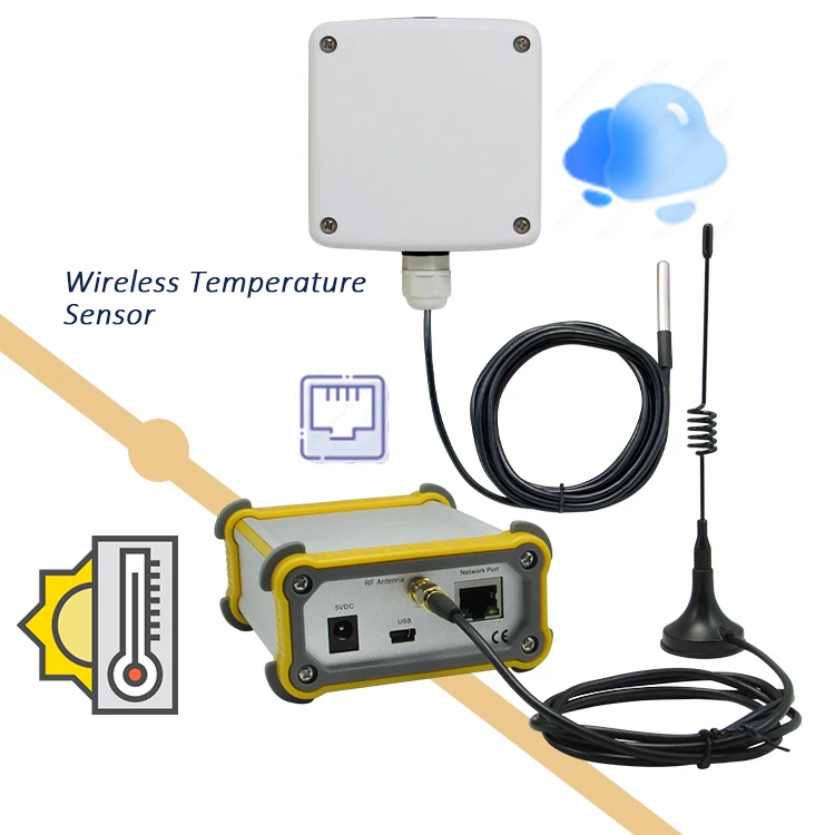 Ds18b20 Temperature Sensor Probe  Rf Wireless Temperature Sensor