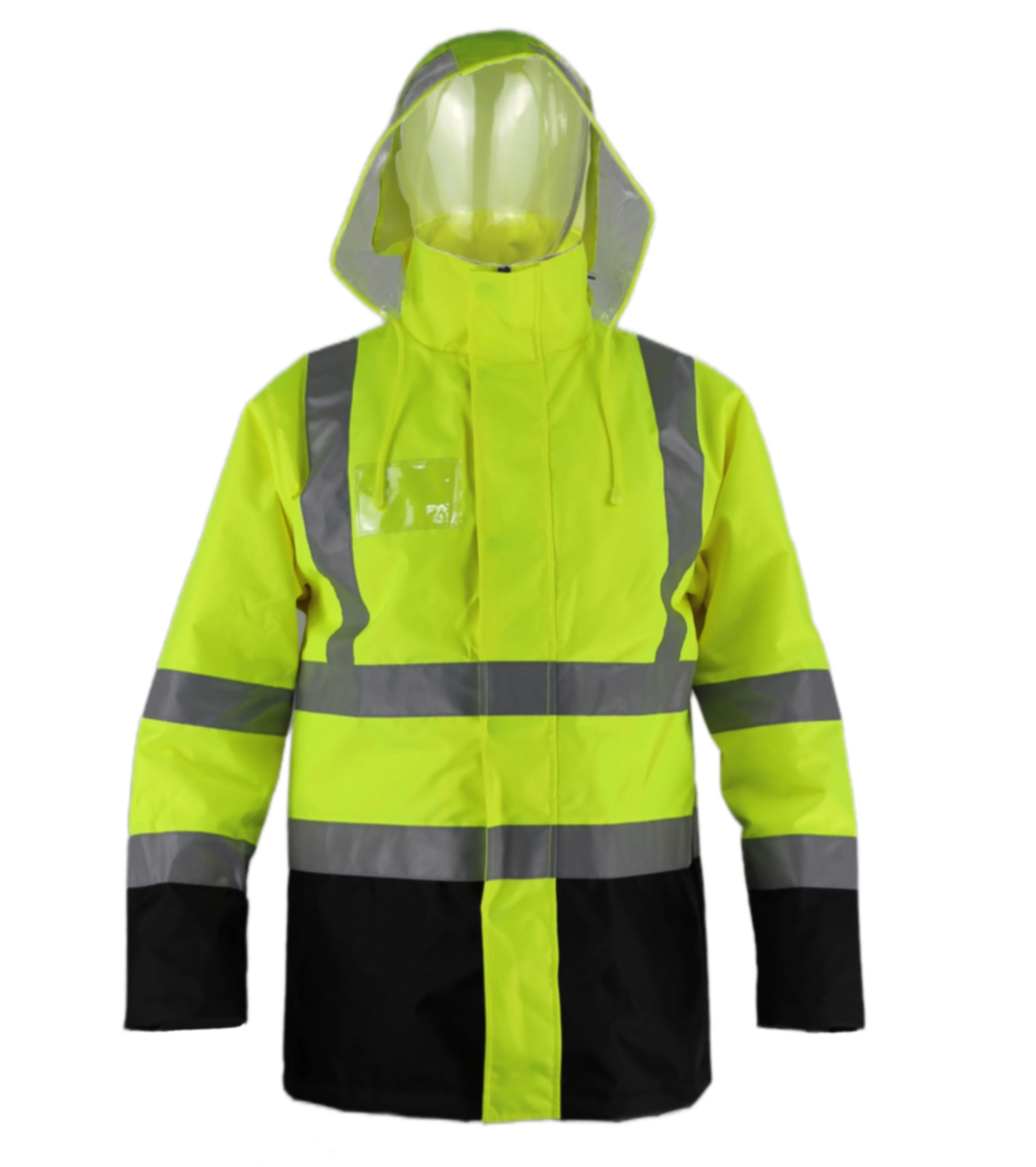 High Visibility Waterproof Construction Safety Reflective Jacket Hot ...
