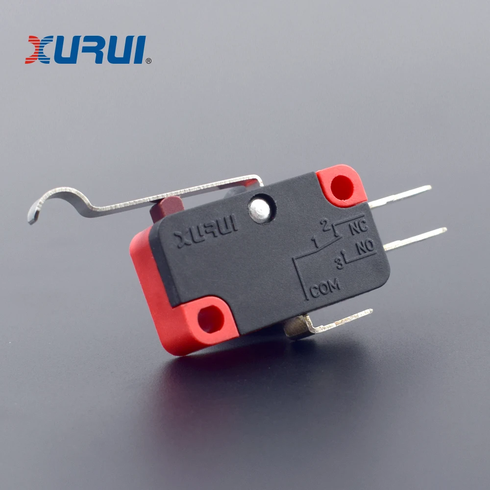 XURUI V154 Electronic Micro Switch Simulated R Lever Type 25A 220V with Plastic Material