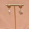 GE0810-3 Orecchini con perle barocche lecca-lecca
