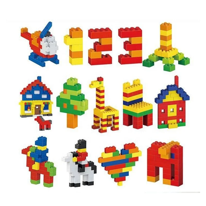 Details about   1000 pieces MOC Kids Basic Building Toys Blocks DIY Puzzle Compatible 