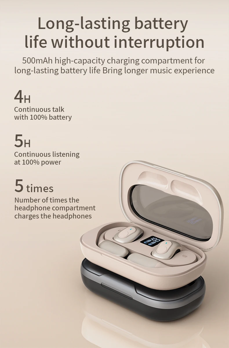 If you are searching for a supplier of a product with perfect quality control and highly competitive prices, which gives you an advantage in expanding your local market, then contact us now!  Competitive suppliers of  2024 TWS Earphones J13 Open Ear Earbuds Touch Control Noise Cancellation Waterproof Sport Headset Wireless Headphones