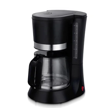 12-cup Drip Coffee Maker with Glass Jug, 680W, ON / OFF Switch with Indicator Lights