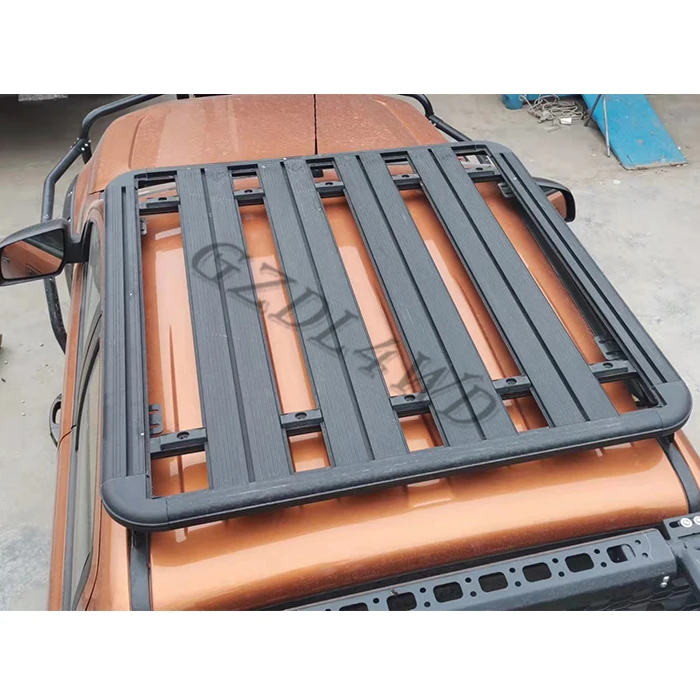 135*125cm Aluminum Roof Rack Platform Adjustable For Pickup Trucks