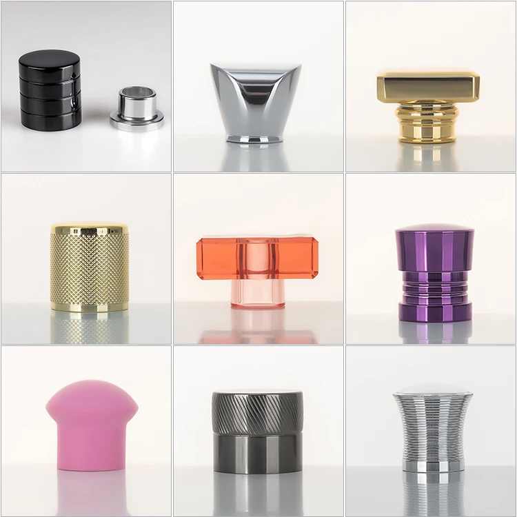 香水瓶　ガラス　丸型 チェコ ガラスの香水瓶 丸型×リーフ CL - tekuteku東欧雑貨店