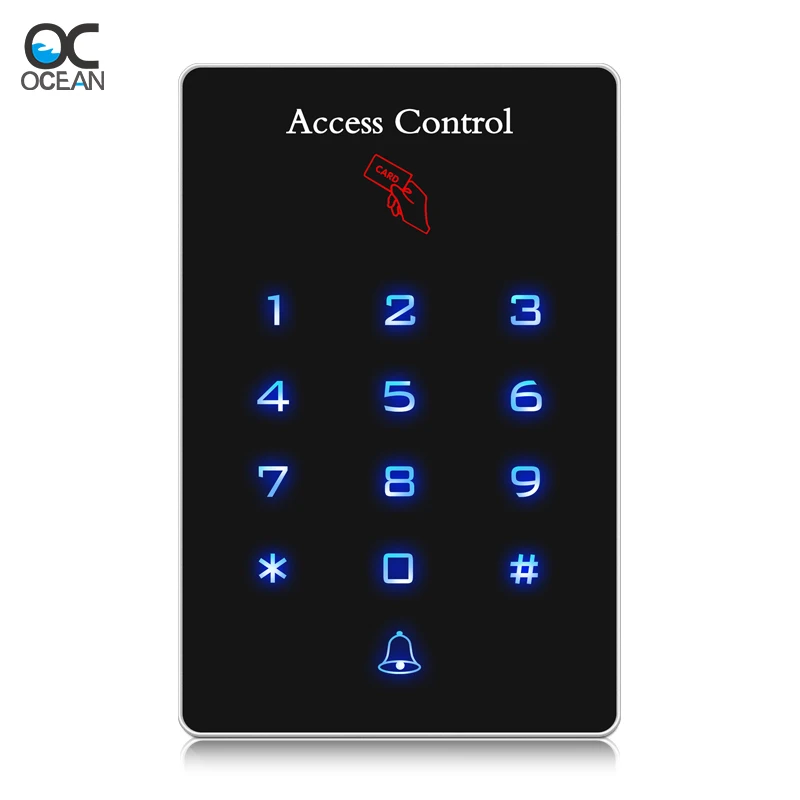 Factory Price RFID Touch Screen Standalone Keypad Access Control Waterproof IP65