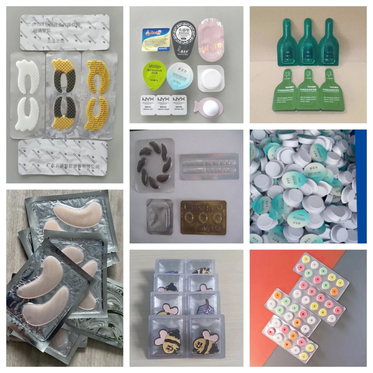 Tablet Alu Alu Packing Machine Blister Machine Pill Replaceable Molds to Pack Any Material factory