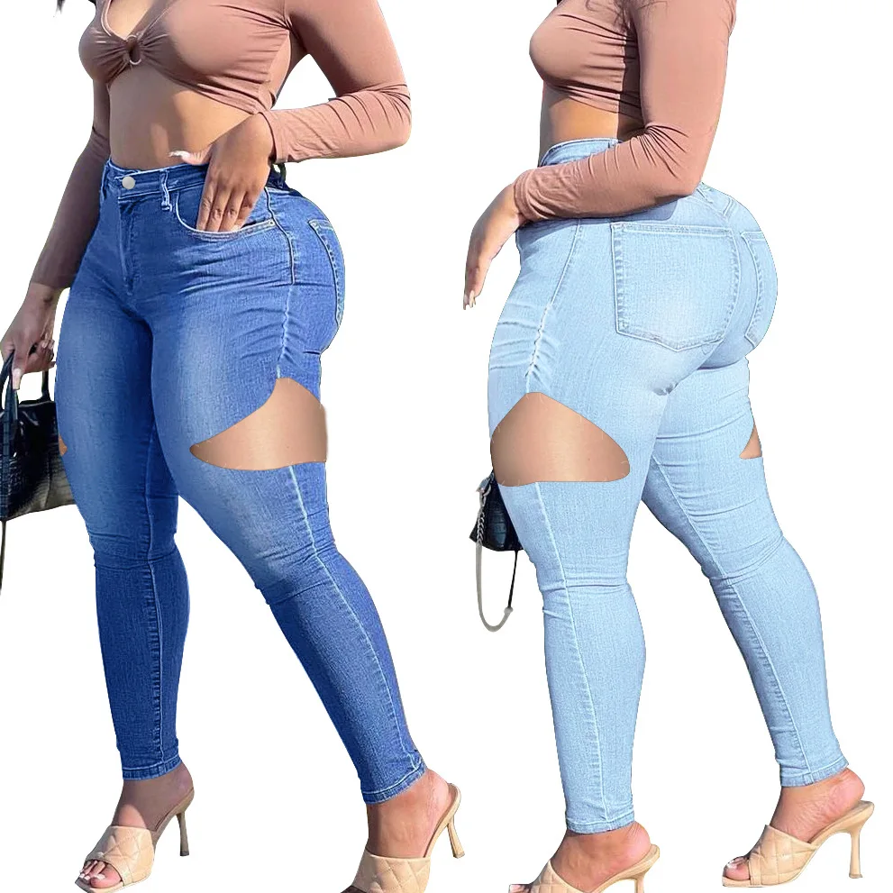 cintura alta nuevo diseño denim jean pantalones flacos en blanco sexy  señora jeans al por mayor pantalones mujer nuevo modelo jeans estilos  mujeres