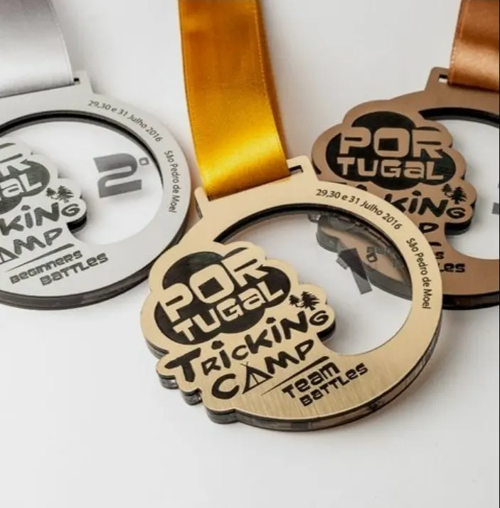 Custom Eco Friendly Unique Key Karate Soccer Football Sports Wood Medal Display Race Baseball Blank Printed Carving Wooden Medal