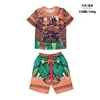 Moana Short-Sleeve Set [Top and Shorts]