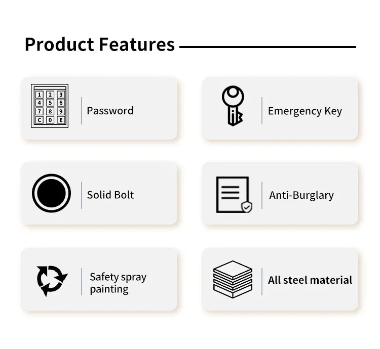 Small Electronic Mini Deposit Key Office Home Time Lock/Locker Digital Money Deposit Safety Kids Mini Safe Box manufacture